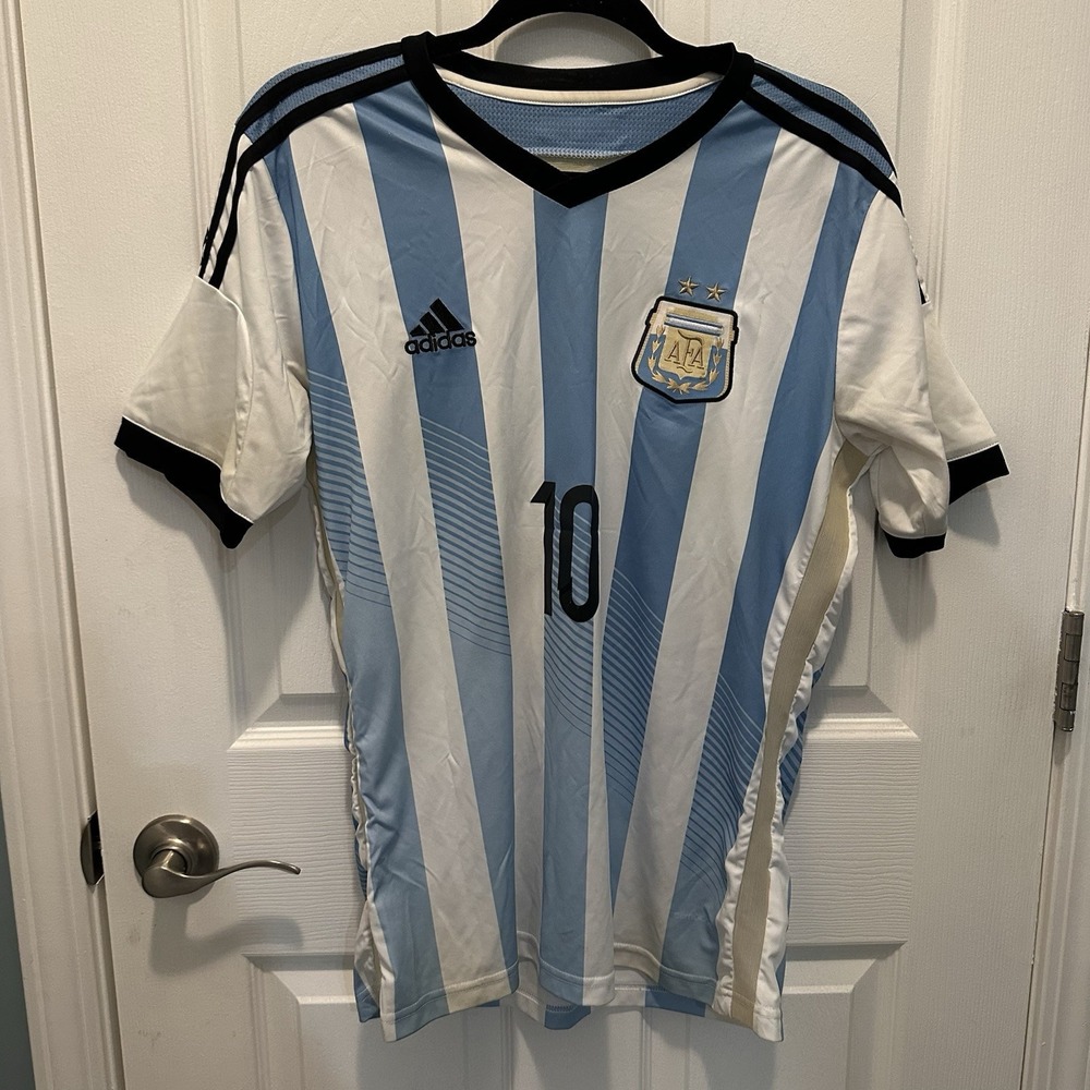 Adidas Messi #10 Argentina Home Jersey Medium